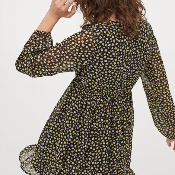 Floral chiffon dress - Picture 1 of 8